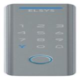Fechadura Eletrônica Digital Sobrepor Prata Biometria Elsys