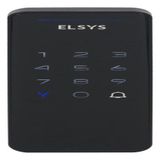 Fechadura Eletrônica Digital Sobrepor Preta Senha Tag Elsys