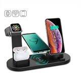 Carregador Multidesktop Qi 6 Em 1 Gear Walker Para Iphone Android