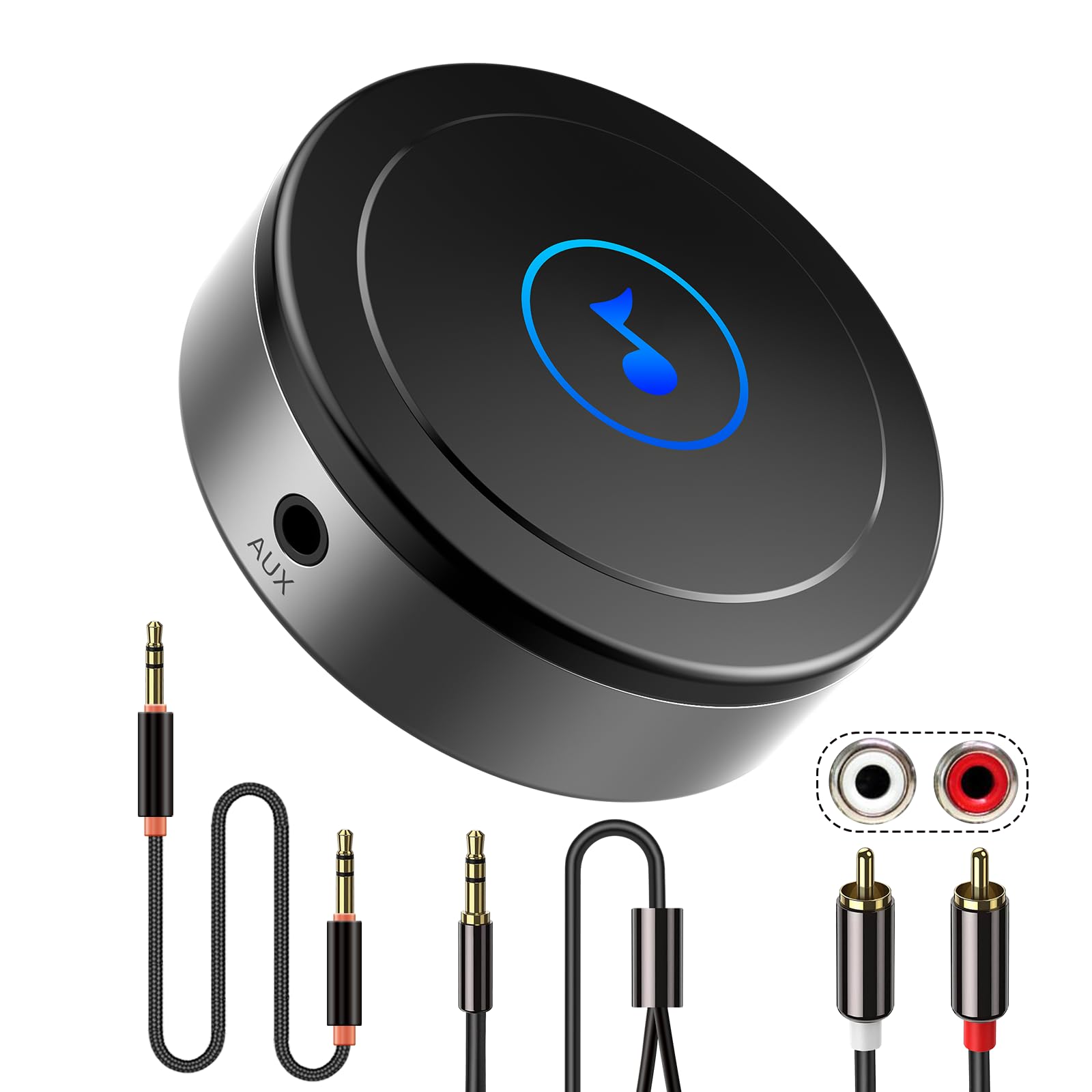 Receptor Bluetooth Tanix Para Estéreo Doméstico, Alto-falante Com Aux 3,5 Mm/rca