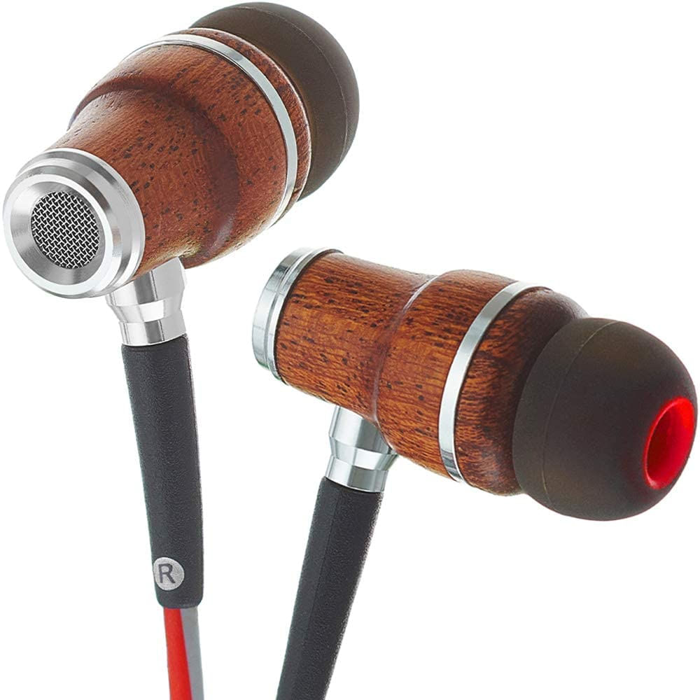 Fones De Ouvido Nrg 3.0 Wood Symphonized Com Fio Fones De Ouvido In Ear Com Microfone Para Computador &amp;amp Laptop Fones De Ouvido Para An