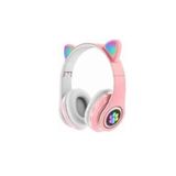 Fones De Ouvido Sem Fio Gamer Cat Pink Waterproof Ipx-4 Viv-23m