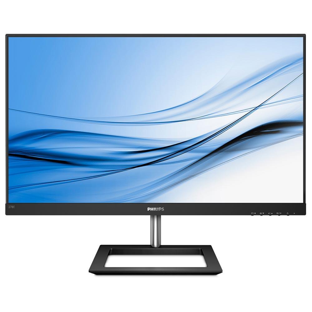 Monitor Philips 27&quot; 4k Ips 109% Srgb Ntsc 91% Speakers Preto - 278e1a