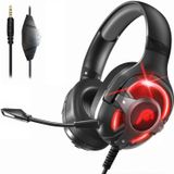 Fone De Ouvido Fosmon Gaming Com Microfone Destacável (50mm Ndfeb Magnetic Driver) Strong Bass Over Ear Headphone Com Banda Headband Ergonô