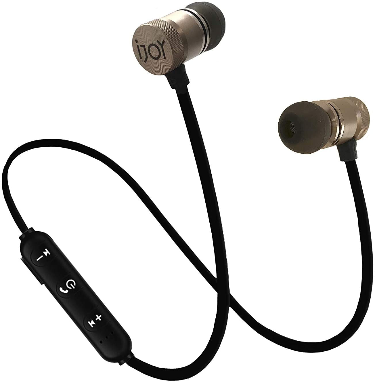 Ijoy Bluetooth Wireless Sport Earbuds Ipx4 Fones De Ouvido Sport À Prova De Suor Com Microfone Fones De Ouvido Com Cancelamento De Ruído F