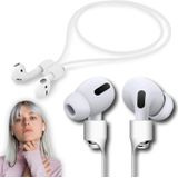 Airpods De Correia Magnética Ultra-forte Anti-perdido Cordão Fio Corda - Acessórios Compatíveis Com Airpods Pro/2/1 (branco)