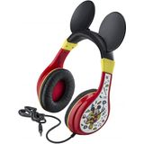 eKids Mickey Mouse Kids Fones de ouvido para crianças Ajustáveis Estéreo Sem emaranhado 3.5Mm Jack Fio Fio Fio Fone de Ouvido para Crianças Controle