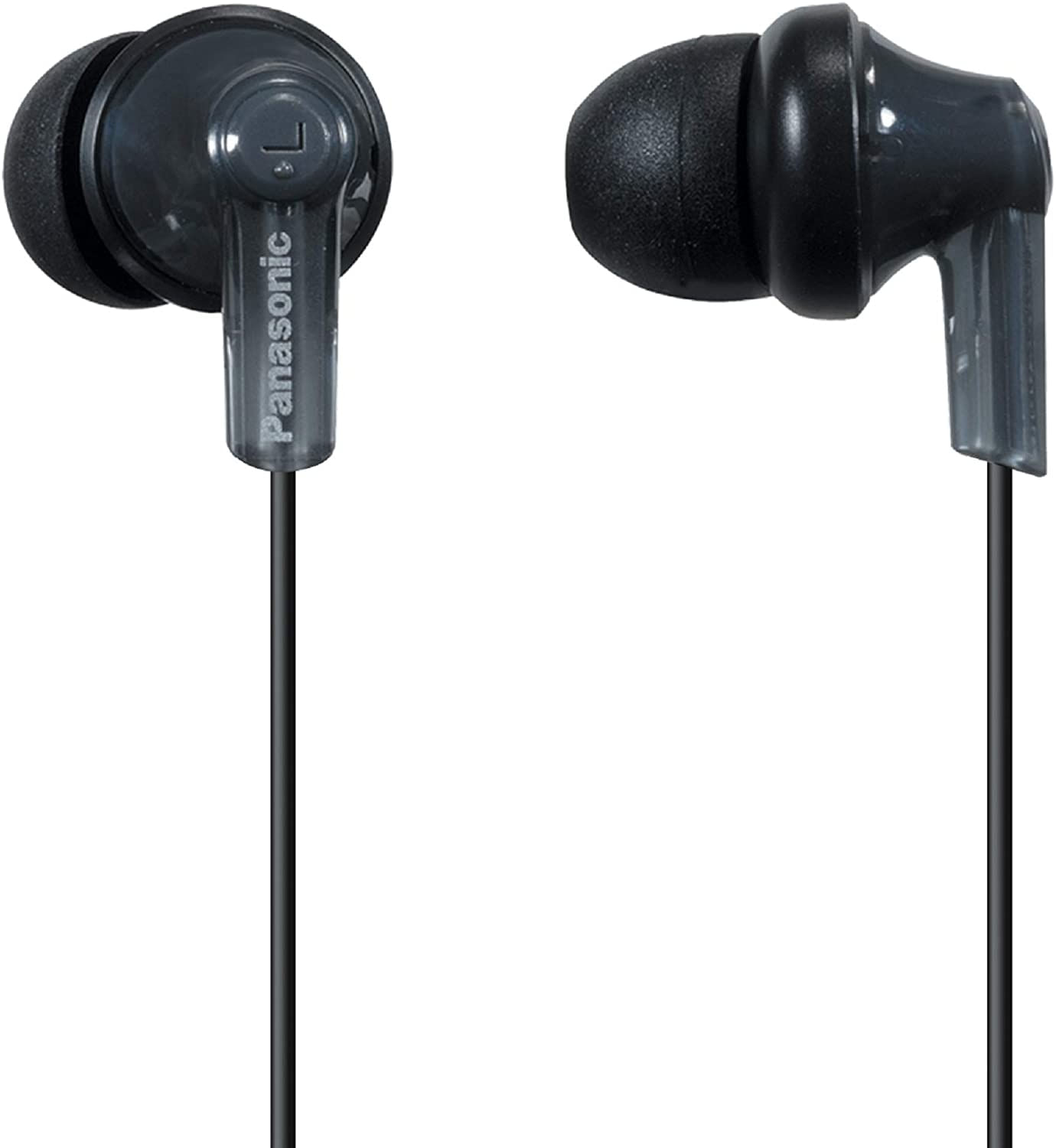 Panasonic Ergofit Fones De Ouvido In-ear Rp-hje120k Dynamic Crystal-clear Sound Ergonomic Comfort-fit 9mm Preto