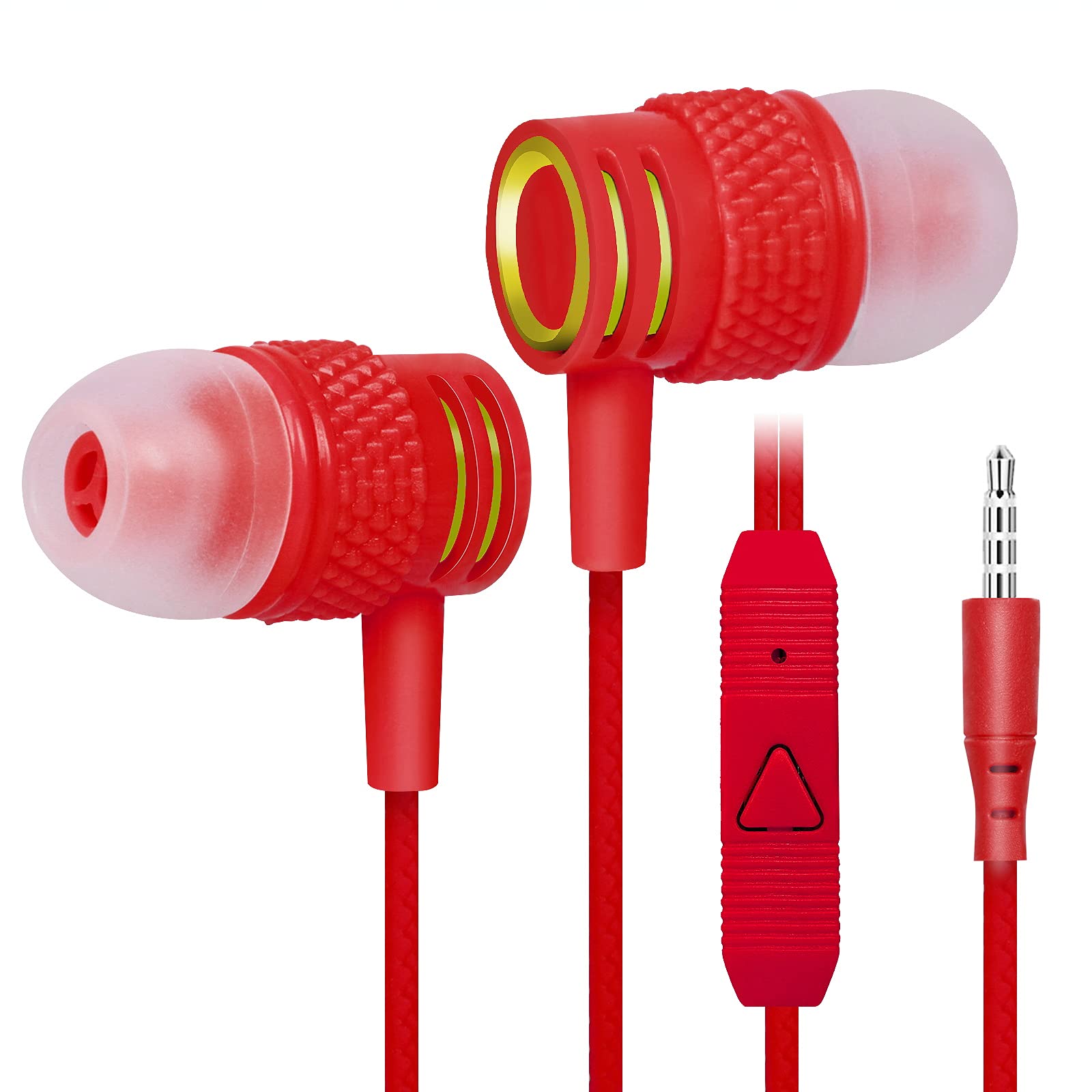 Urbanx R2 Fones De Ouvido Intra-auriculares Com Fio Com Microfone Para Nokia C2 Ta