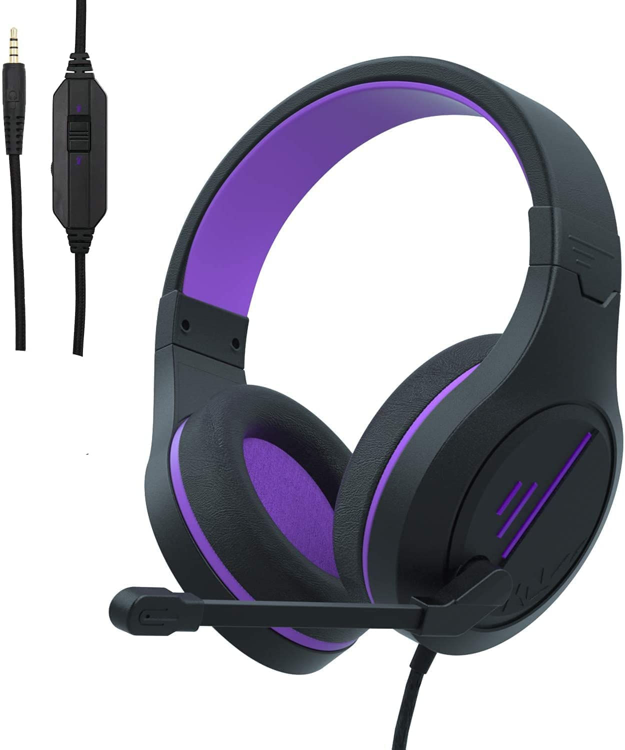 Fone De Ouvido Anivia Stereo Gaming Para Ps4, Pc, Xbox One Controller, Cancelamento De Ruído Sobre Fones De Ouvido Com Microfone, Earmuffs D