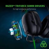 Razer Blackshark V2 X Gaming Headset: 7.1 Surround Sound Capable - 50mm Drivers - Memory Foam Cushion - Para Pc, Ps4, Nintendo Switch - 3.5mm Headpho