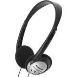 Fones De Ouvido Panasonic On-ear Leve Com Xbs Rp-ht21 (preto &amp; Prata)