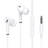 Fone Ouvido Com Fio 1hora 3.5mm Intra-auricular Branco