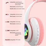 Wireless Rgb Cat Ear 5.0 Fones De Ouvido Suporte Tf Card Para Smar