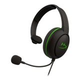 Headset Gamer Hyperx Para Xbox P2 3.5mm - Preto Com Verde