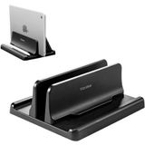 Vaydeer Vertical Laptop Stand Holder Plástico Desktop Notebook Dock Space-saving 3 In 1 Para All Macbook Pro Air, Mac, Hp, Dell, Microsoft Surface, L