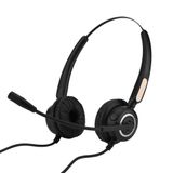 Fone De Ouvido Usb Para Call Center Sanpyl Binaural Over Ear Com Microfone