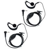 G Forma Clip-ear Headset Earpiece Mic Para 1 Pino 2.5mm Moto