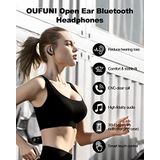 Oufuni Fones De Ouvido Abertos Sem Fio Bluetooth, Ouvido Aberto