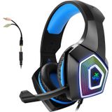 Fone De Ouvido Gamer Com Microfone Para Xbox One Ps4 Ps5 Pc Switch Tablet Smartphone Fones De Ouvido Stereo Over Ear Bass 3.5mm Microfone R