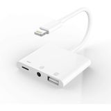 Apple Certificado Para Adaptador De Fone De Ouvido Iphone 3.5mm Aux Audio Jack E Carregador Extensor Dongle Earphone Conversor De Fone De Ouvido Relâ