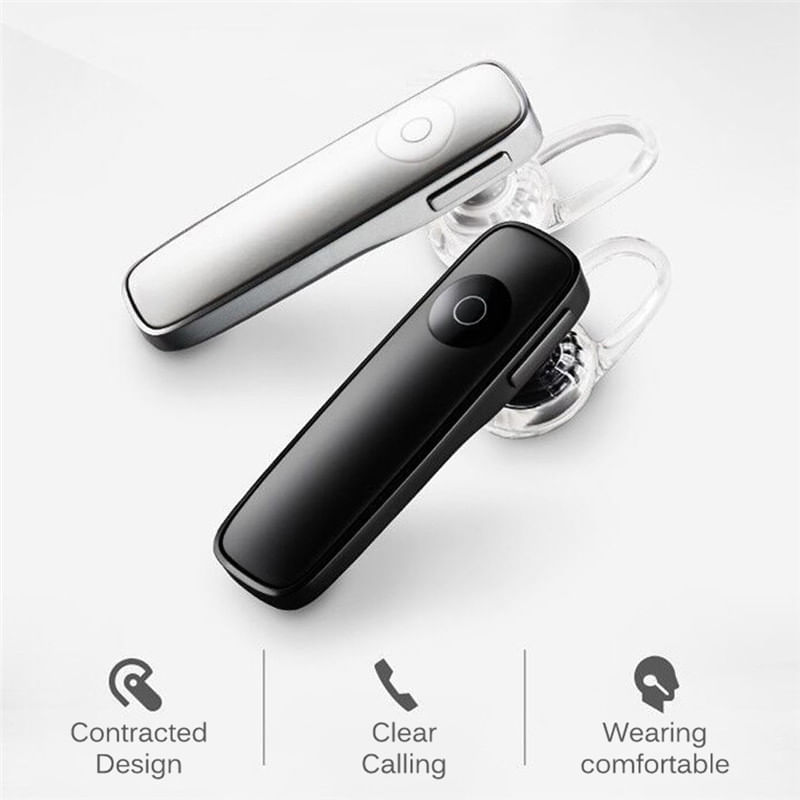 【loja Hotcmy】m165 Mini Bluetooth Stereo Bass Blu Headset