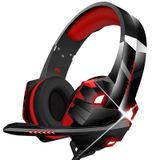 Headset Gamer G9000 Max Pythonfly Preto Vermelho