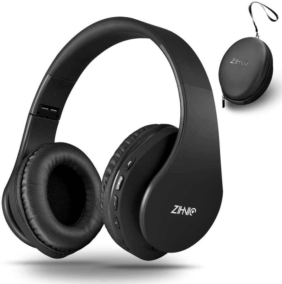 Fones De Ouvido Bluetooth Sem Fio Over-ear Com Graves Profundos Fone De Ouvido Estéreo Dobrável E Com Fio Buit Em Microfone Para Celular P