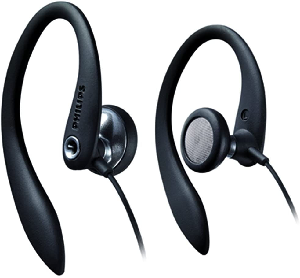 Philips Shs3200bk/37 Fones De Ouvido Flexíveis, Preto