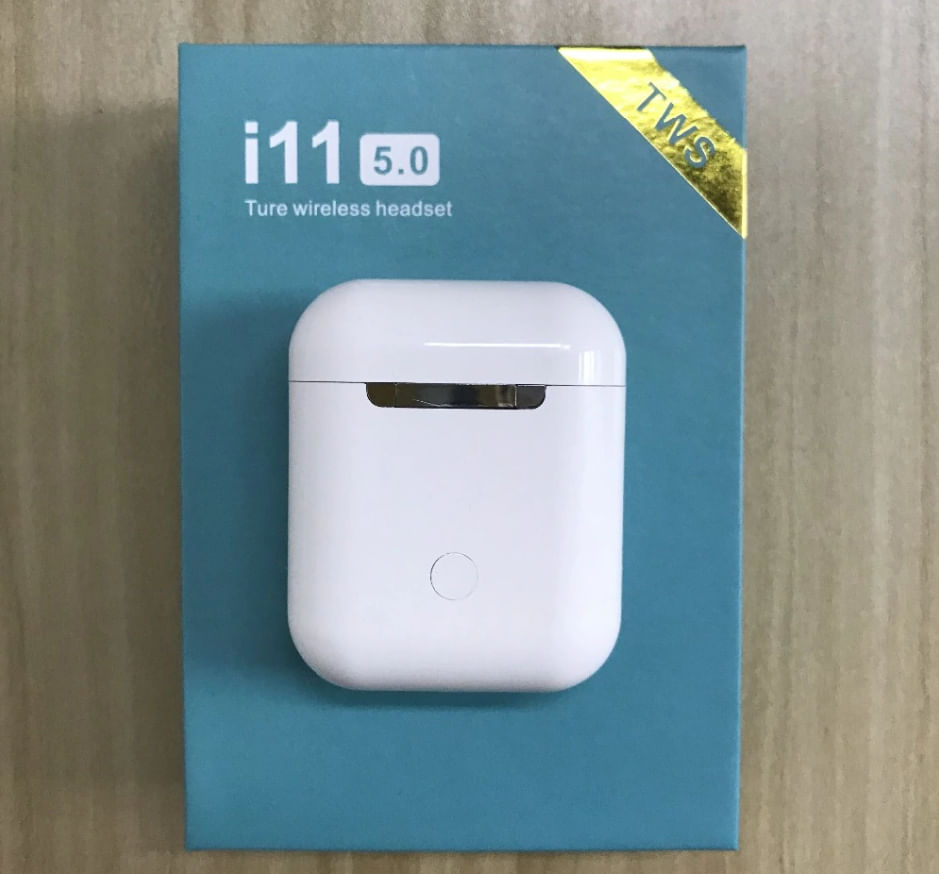 Airpods I11 Tws Fones De Ouvido Bluetooth Novo Selado Branco.