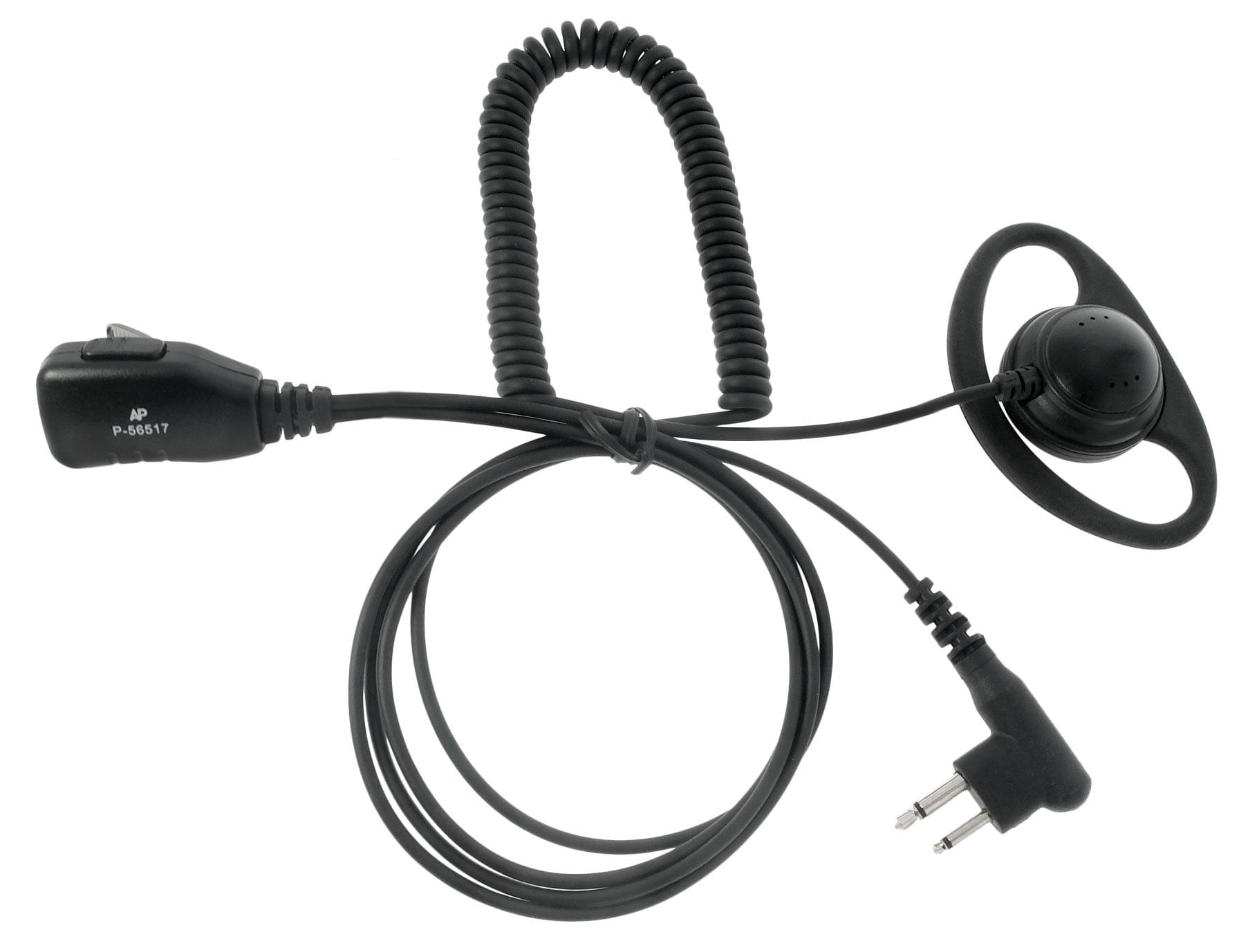 Artisan Power P-56517 D-shape 2-wire Headset Para Motorola