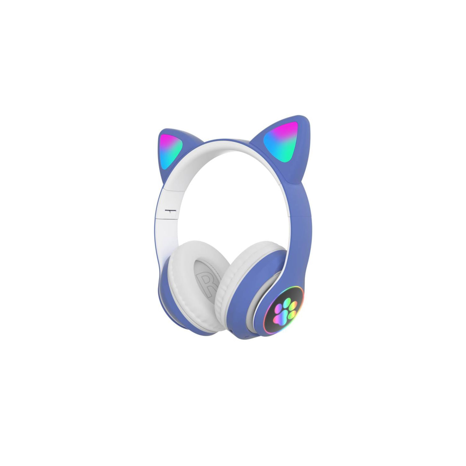 Fones De Ouvido Infantis Sem Fio Led Light Cat Ears