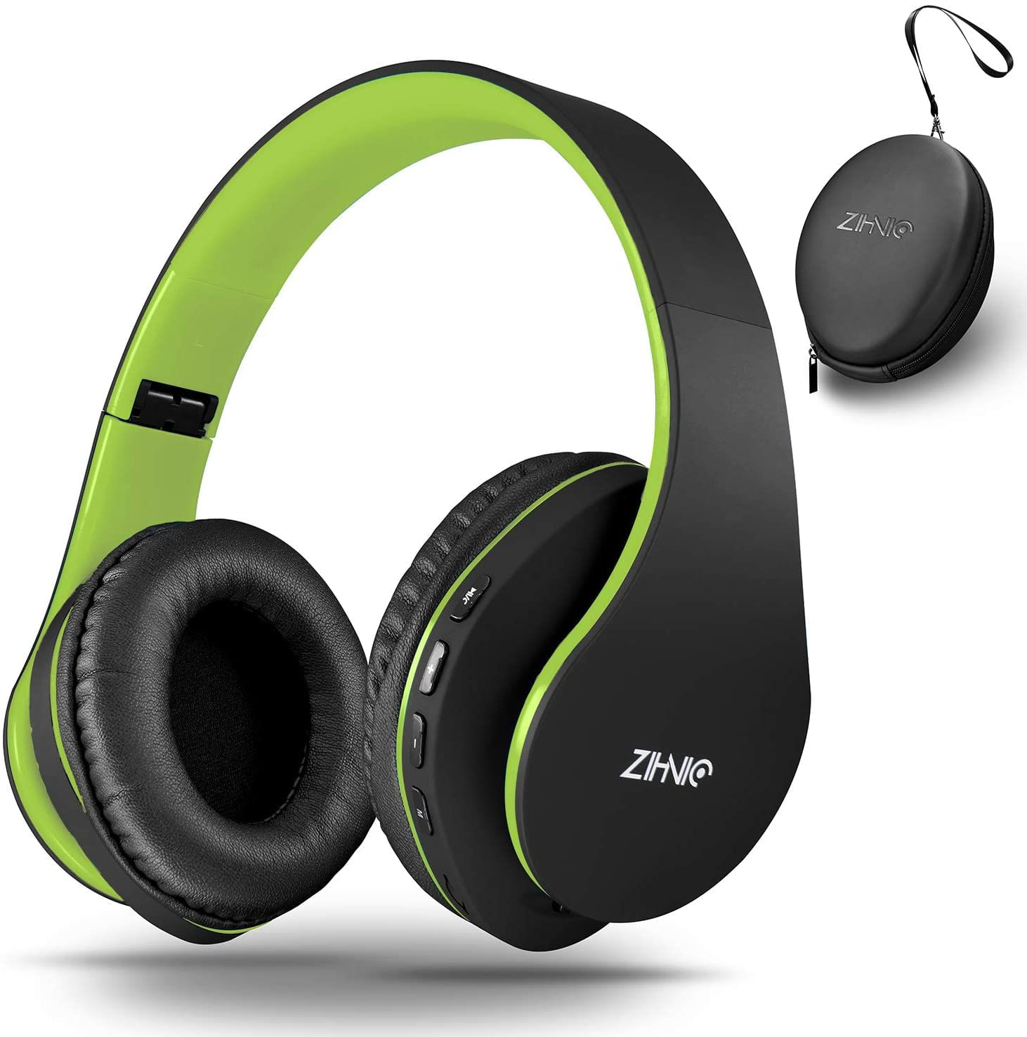 Fones De Ouvido Bluetooth Over-ear Zihnic Foldable Wireless E Wired Stereo Headset Micro Sd/tf Fm For Cell Phone Pc Soft Earmuffs &amp; Ligh