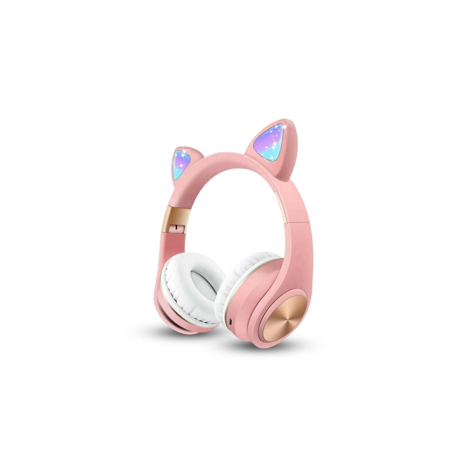 Fones De Ouvido Sem Fio Bluetooth 5.0 Cat Premium Cat Pink