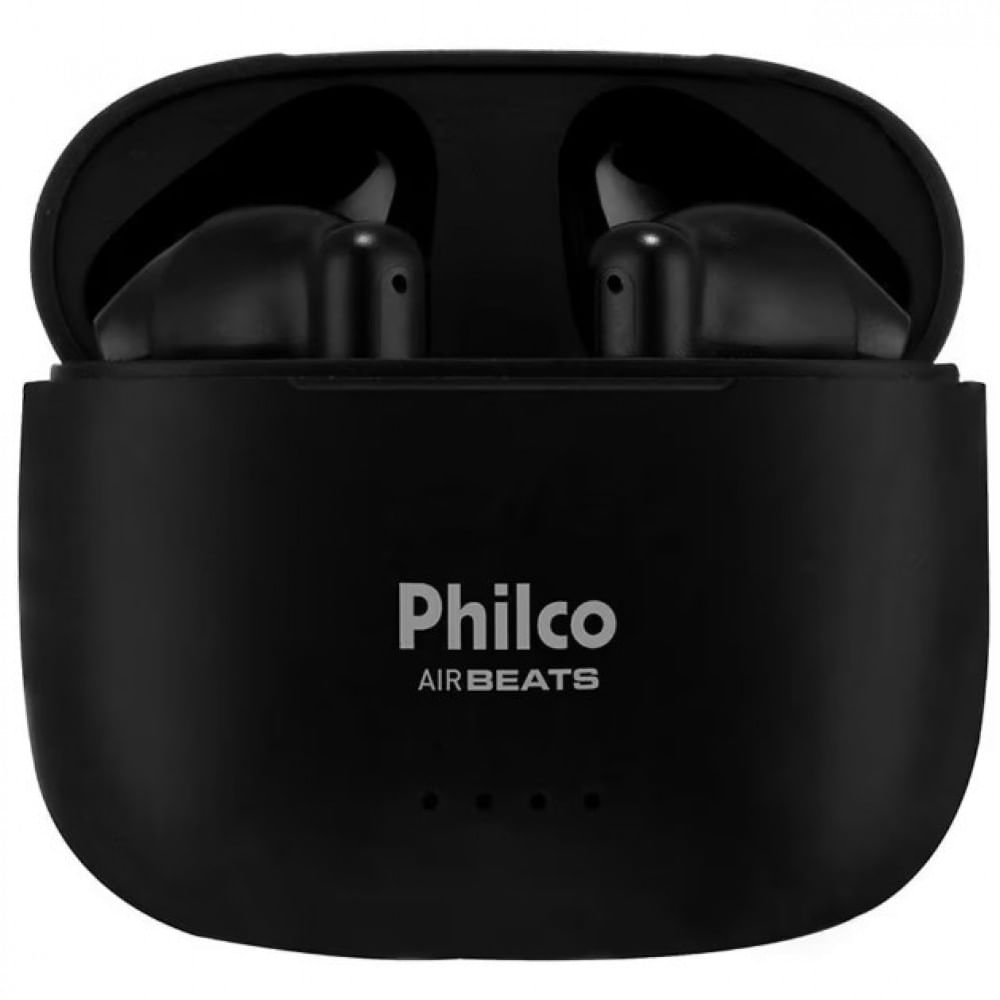 Fone De Ouvido Philco Pfi200p Air Beats Bluetooth V5.3 Ipx4 - Preto