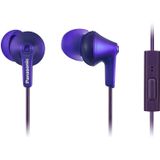 Fones De Ouvido Panasonic Ergofit Earbud Com Microfone E Controlador De Chamada Compatível Com Iphone Android E Blackberry - Rp-tcm125-va -