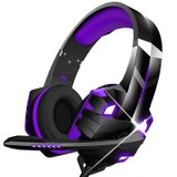 Headset Gamer G9000 Max Pythonfly Preto Roxo