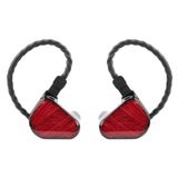 Fone De Ouvido Intra-auricular Fanmusic Truthear X Crinacle Zero: Vermelho