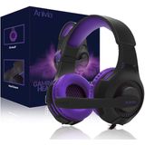 Pc Gaming Headsets Ps4 Fone De Ouvido Para Xbox One - Ah68 Wired Stereo Over Ear Gaming Headphone Com Microfone Para Pc Computer Mac Laptop