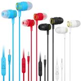 Urbanx Set De 4 Fones De Ouvido Intra-auriculares Com Fio R2 Com Microfone Para Sa