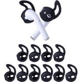 Onecut 5 Pares Dicas De Ouvido De Silicone Compatível Com Airpods 1&2, Silicone Soft Anti-slip Sport Earbud Dicas, Anti-drop Ear Hook Gel Fones De Ou