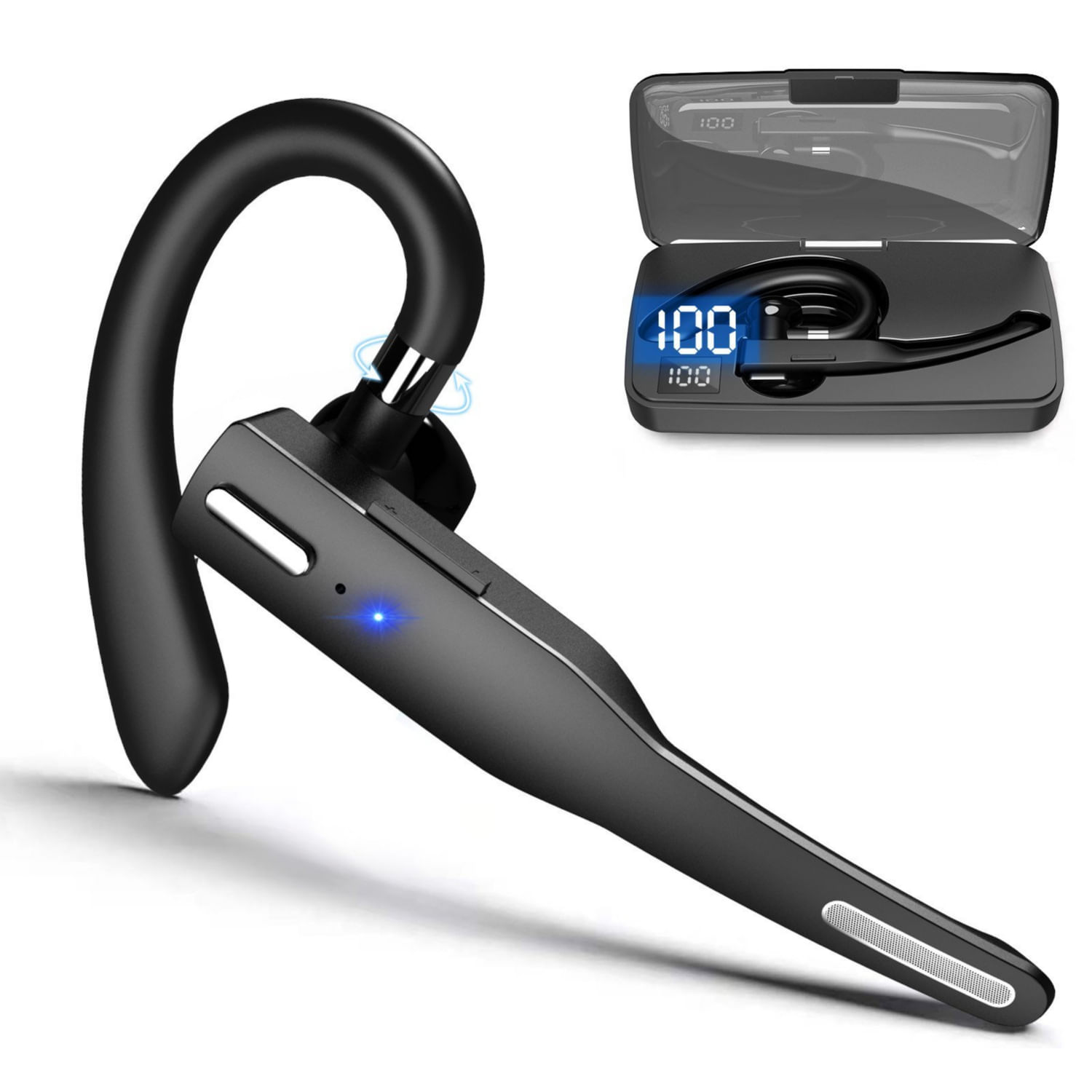 Fone De Ouvido Bluetooth Hands-free Yyk-525 High Range Para Carro