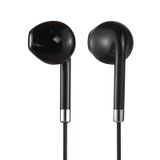 Corpo De Fio Preto 3.5mm In-ear Fone De Ouvido Com Controle De Linha &amp; Mi