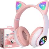 Fones De Ouvido Bluetooth Sem Fio Cat Ear Led Para Crianças - Pin