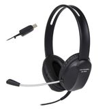 Cyber Acoustics Stereo Usb Headset (ac-4006) Cancelamento De Ruído