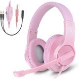 Butfulake Stereo Gaming Headset Para Ps4, Xbox One, Nintendo Switch, Earmuffs Ajustável E Isolamento De Ruído Over-all, Controle De Volume Com Fio Le