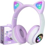 Fones De Ouvido Bluetooth Led Cat Ear Sem Fio Para Crianças - Pur