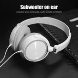 Fones De Ouvido Com Fio Dobráveis Sobre Fones De Ouvido