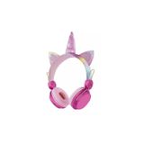 Fones De Ouvido Sem Fio Bluetooth Para Meninas Pink Unicorn Design