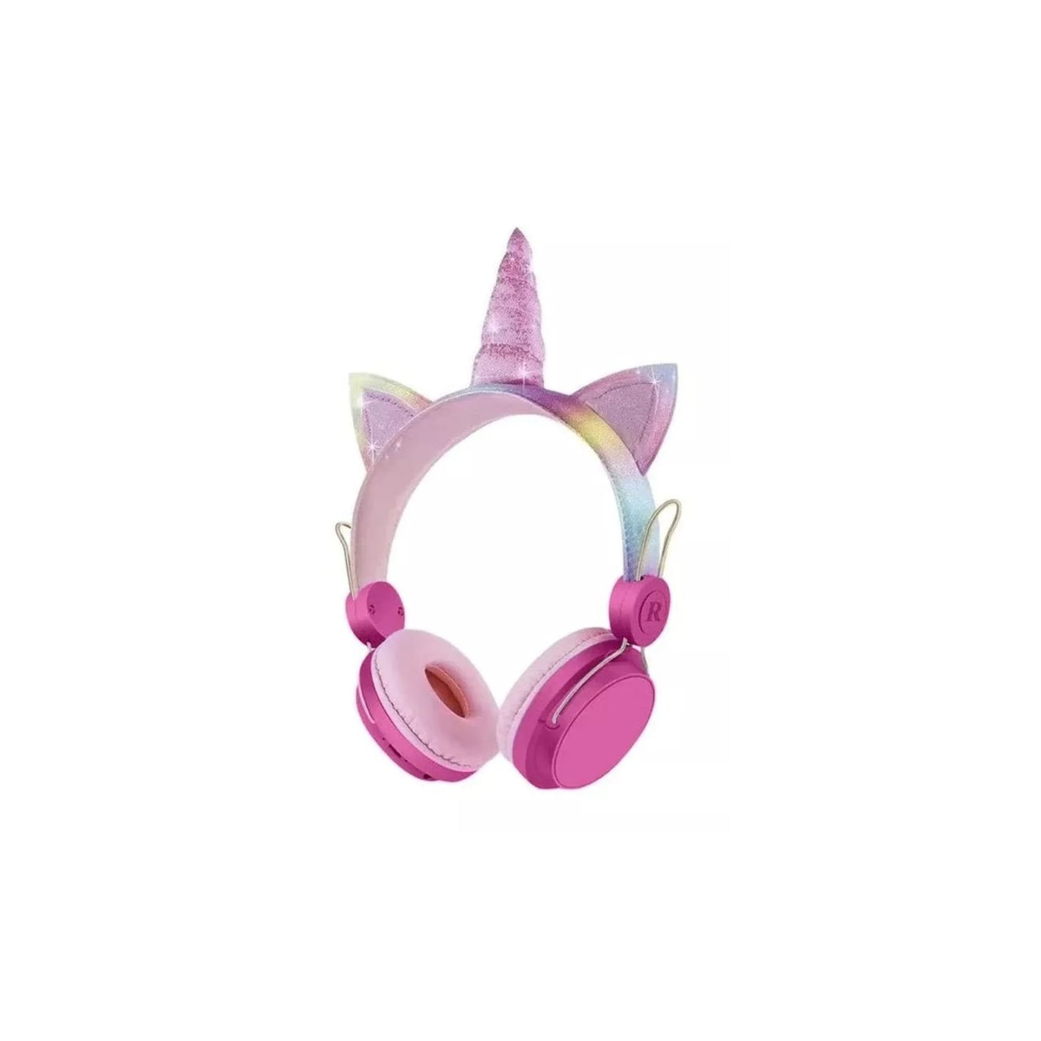 Fones De Ouvido Sem Fio Bluetooth Para Meninas Pink Unicorn Design